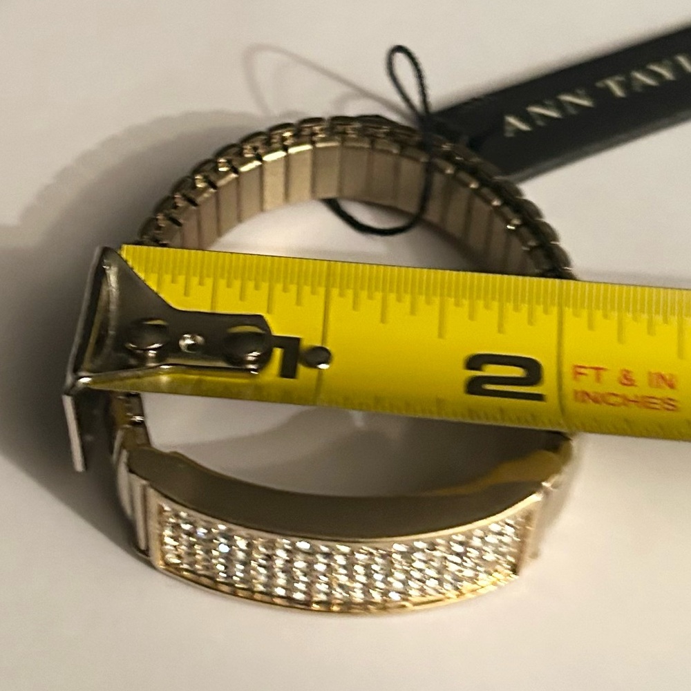 Ann Taylor Gold-tone Stretch Bracelet - Picture 4 of 4